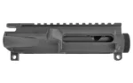 WILSON AR-15 FORGED UPPER, gray right-side view with top rail and open ejection port