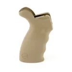 ERGO 2 AR SUREGRIP GRIP KIT tan grip, right-side view with finger grooves and curved backstrap