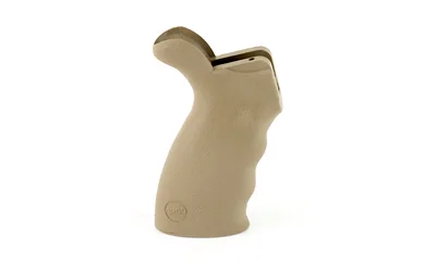 ERGO 2 AR SUREGRIP GRIP KIT tan grip, right-side view with finger grooves and curved backstrap
