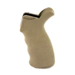 ERGO SUREGRIP AR GRIP KIT A/T DE tan, left-side view with textured finger grooves