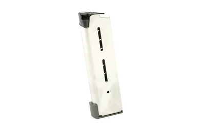 primary-20406 Wilson OFC magazine, stainless front view with black ultra-thin base pad