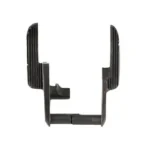 WILSON TAC AMBI SAFETY BLUE front view, dark ambidextrous levers with ridged pads