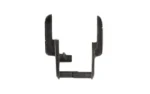 WILSON TAC AMBI SAFETY BLUE front view, dark ambidextrous levers with ridged pads