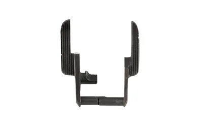 WILSON TAC AMBI SAFETY BLUE front view, dark ambidextrous levers with ridged pads