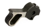 WILSON VL HAMMER BL black angled side view with skeletonized body and serrated spur
