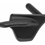WILSON NARROW EXT THUMB SAFETY BL black angled view with extended thumb lever