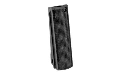 WILSON MAINSPRING HOUSING FLAT BLUE black angled front view with checkered face