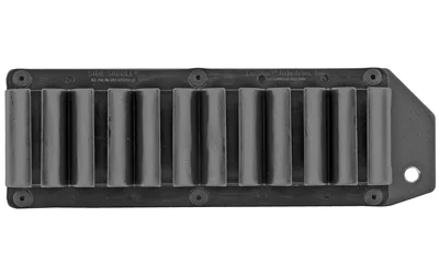 WILSON 6 RD SIDE SADDLE REM 870/1100, black front view with six vertical shell slots