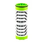 Aquamira AQUAM BACKCOUNTRY SRS IV RPLC FLTR white filter with black stripes and green ends