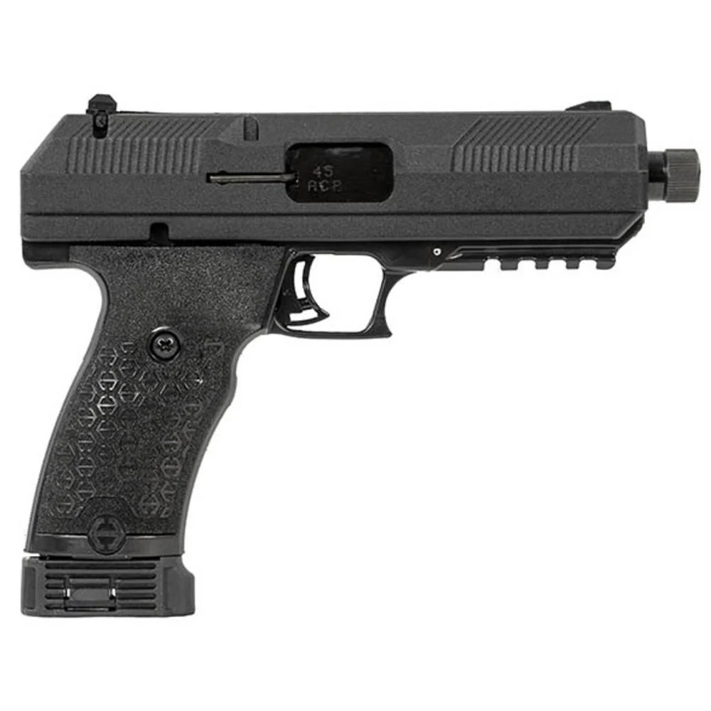 primary-2049 MKS SUPPLY LLC Hipoint JHP 45 Gen 2 Handgun .45 ACP 9rd Magazine 4.5" Threaded Barrel Black