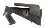 MESA URBINO TACT STOCK KIT BEN M4, dark right-side view with pistol grip, cheek riser and recoil pad