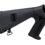 MESA URBINO PG STK BEN M2, black left-side view with pistol grip, sling loop and recoil pad
