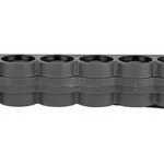 MESA SURESHL PLY CARRIER MSS 500 black side view with six shell loops and rear mounting tab