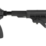 MESA LEO RECOIL STK KIT MOSS 500 G2 black side view with pistol grip and adjustable stock