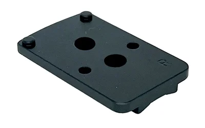 TALLEY RMR BASE BERETTA A400 black mounting plate with multiple holes, angled top view