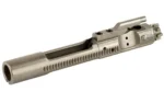 FailZero FZ M16/M4 BOLT CARRIER GROUP, silver bolt carrier group in angled side view