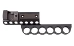 MESA SURSHL AL RMR 1301 TAC black side saddle with six loops and raised optic mount