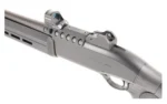 MESA RFLX MNT BER 1301 TAC RMR gray mount installed on shotgun rail with compact optic
