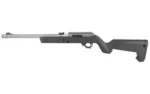 TACSOL X-RING VR GEN2, gray and black, right-side view with rail, stock and barrel