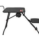Birchwood Casey B/C ULTRA STEADY SHOOTING BENCH black bench with padded seat and folding legs