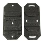 SKULL HOOKER LRG SHLDR FLUSH MNT BLK