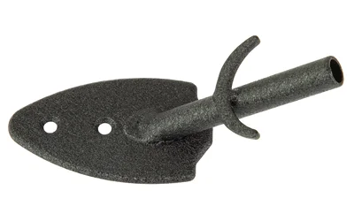 SKULL HOOKER FLUSH WALL MOUNT BLK