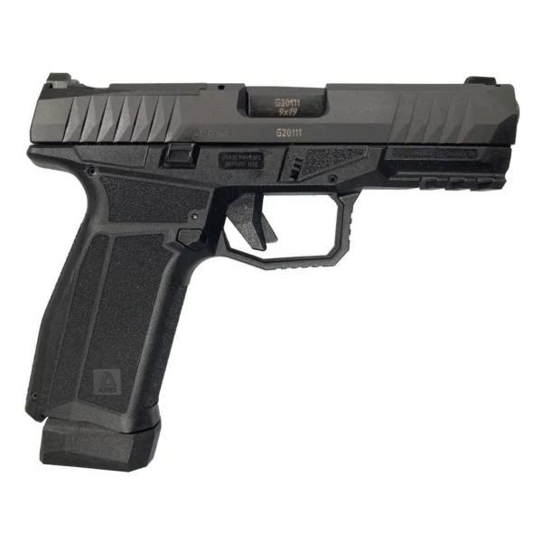 Global Ordnance Arex Delta Gen 2 X OR Handgun 9mm Luger 17(1)&19(1)rd Magazines 4" Barrel Black