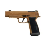Sig Sauer P365 DH3 Full Size Handgun 9mm Luger 21(2) & 17(1)rd Magazines 3.7" Barrel Coyote Finish AXG Grip Xray Sights