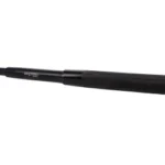 COLD STL 12-inch Expandable Steel Baton, black side view with baton extended and keyring