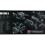 TEKMAT PSTL MAT FOR CZ SCORPION BLK
