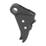 TangoDown Vickers Tactical Trigger for Glock Gen 5 black, side view with curved trigger shoe