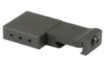 MDT Send It Level Gen 2 V Mount, black angled top view with mounting holes and screw