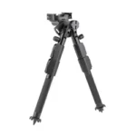 MDT CKYE POD G3 DBL PULL AP LVR, black front view with splayed segmented legs