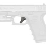 TangoDown VCK tactical trigger, black trigger visible inside a translucent right-side pistol outline