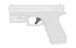 TangoDown VCK tactical trigger, black trigger visible inside a translucent right-side pistol outline