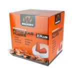 Walker's WALKERS FOAM EAR PLUGS 1000PK BOX, orange retail box shown from front and right side