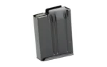 MAG MDT AICS 22-250 SA 10RD METAL dark gray metal magazine angled front view