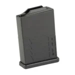 MAG MDT GEN2 223REM 12RD POLY BLK, black polymer magazine in angled front view