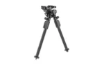 MDT CKYE POD G3 SNGL PULL AP LVR, black front view with splayed adjustable legs