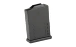 MAG MDT GEN2 6MM ARC 12RD POLY BLK black polymer magazine, angled side view with molded lines