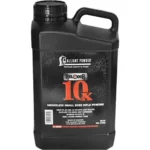Alliant Reloder 10x Rifle Powder, black handled container with front label