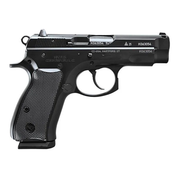 Cz-Usa Firearms CZ USA CZ 75 Compact 50th Anniversary Elite Handgun 9mm Luger 10rd Magazines (2) 3.75" Barrel Black