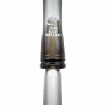 Primos Easy Mallard Duck Call, upright translucent grey call with dark centre section
