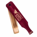 Primos Early Bird Turkey Call, open purple heart paddle call with pale hardwood sound box
