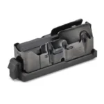 Savage Arms MAG SAV AXIS black magazine, angled top and side view
