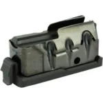 Savage Arms MAG SAV AXIS, angled view of black two-round rifle magazine