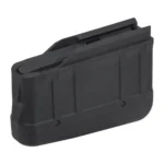 Savage Arms 334 Rifle Magazine, black magazine in angled side and top view