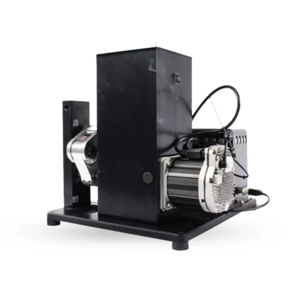 Mark 7 650/750 PRO Autodrive 115V, angled front view of black motorized unit and base