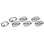 Lyman Series 20 MJT-LJT Insert Set, seven black oval sight inserts in top view