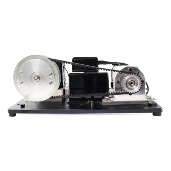 Mark 7 Apex 10 / Evolution Autodrive, front view with motor, belt drive and metal base